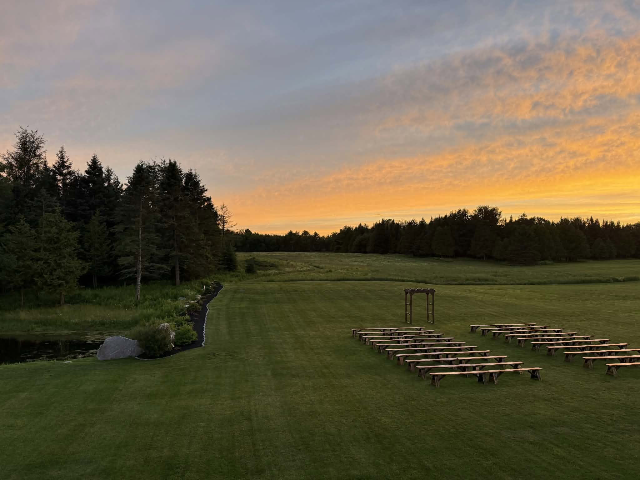 Sunset Meadows wedding venue